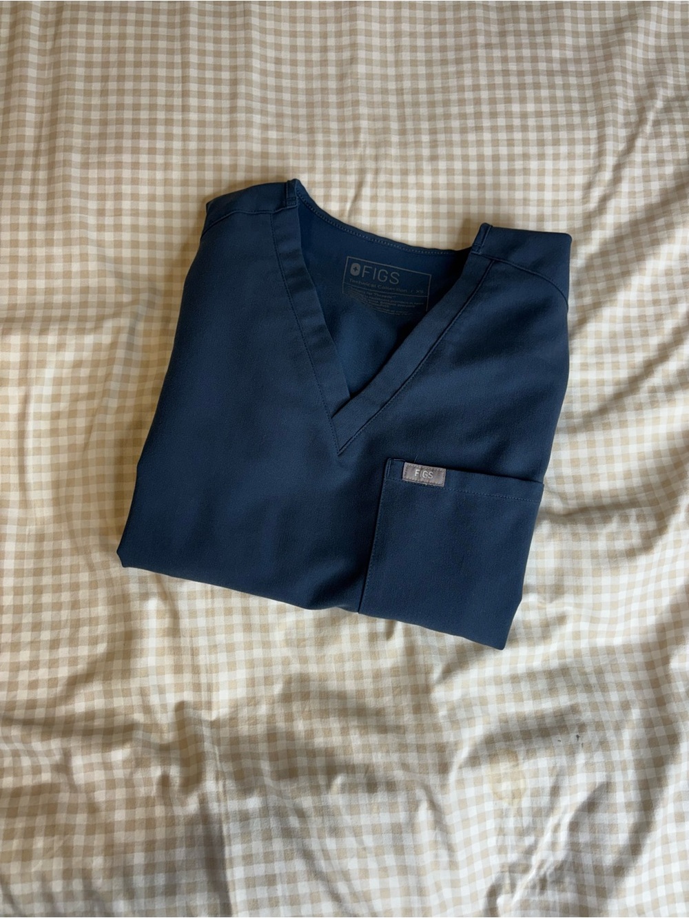 Figs Women’s Harbor Blue Catarina Scrub Top